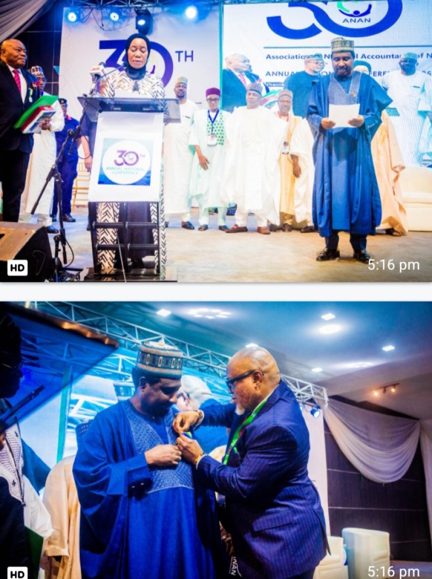 ANAN confers fellowship on Deputy Senate President