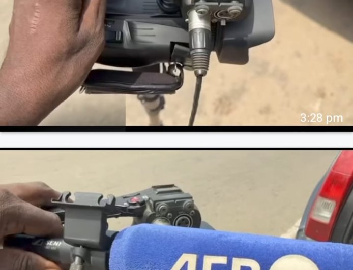 NUJ Condemns Arrest of AFP Journalist, Demands Replacement of Damaged Camera