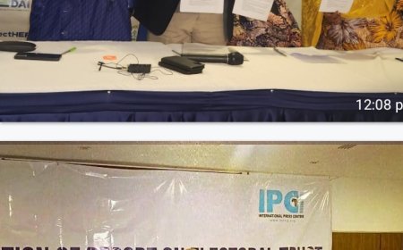 *IPC, EU Report Launch, Strategic MOU Signing Ceremony: NAWOJ and Media Partners Unite to Strengthen Electoral Trust*
