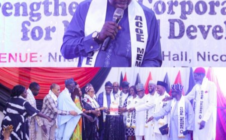 Stakeholders Praise ACOE Visionary leadership at the 2025 Investiture Public Lecture, Awards