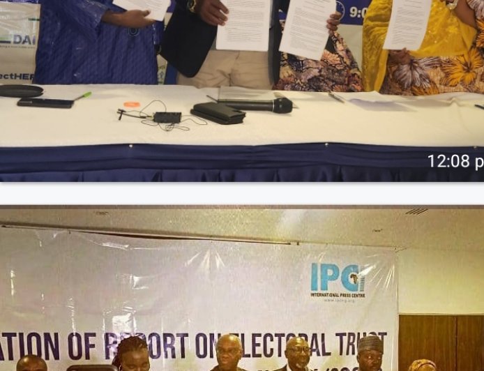 *IPC, EU Report Launch, Strategic MOU Signing Ceremony: NAWOJ and Media Partners Unite to Strengthen Electoral Trust*