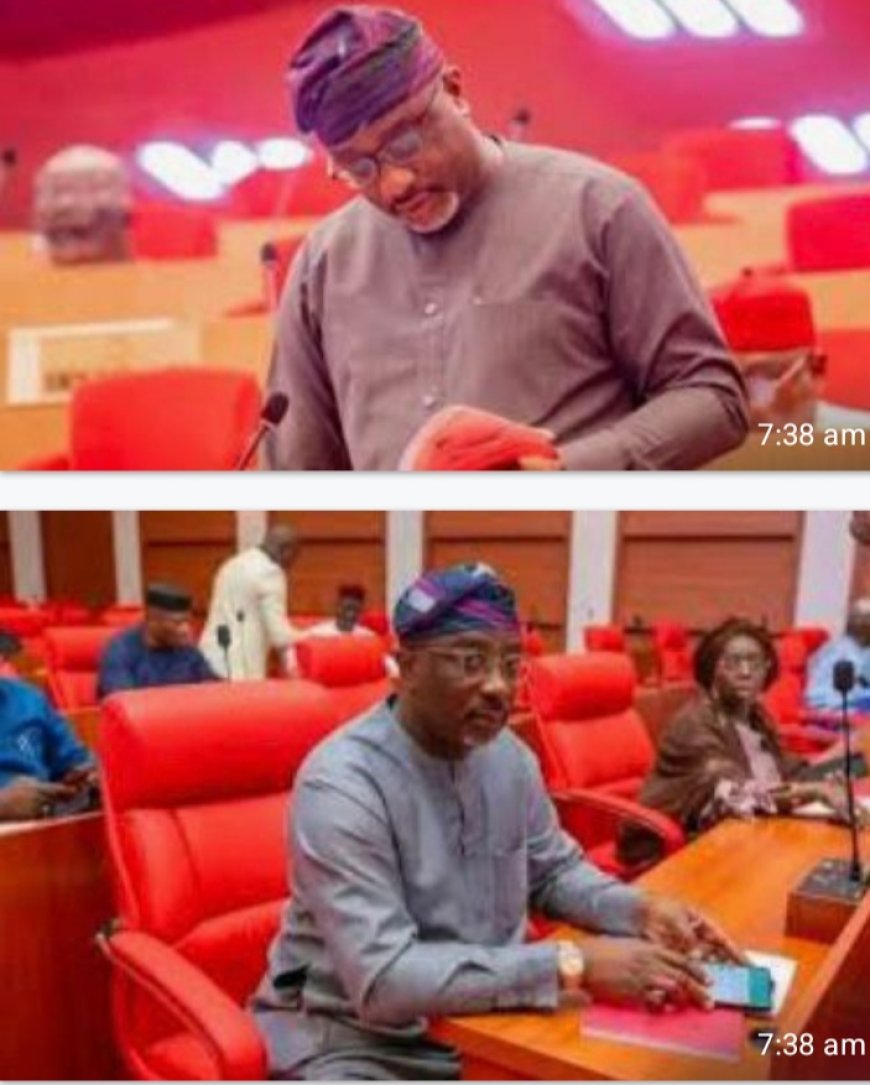 Senator Adegbonmire calls for immediate construction of the Ode–Omifufu–Ofosu Road