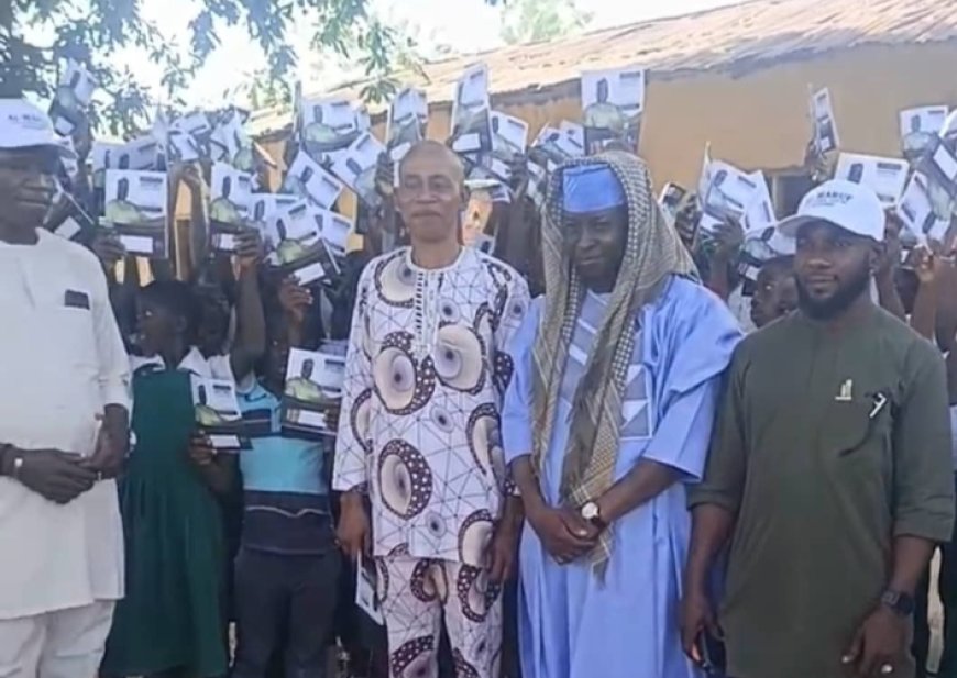 APC ASSEMBLY ASPIRANT, ALMARUF SALMONU, DONATES EDUCATIONAL SUPPORT WORTH MILLIONS OF NAIRA TO SCHOOLS, GRANTS SCHOLARSHIPS TO THE BEST STUDENTS ACROSS YAGBA EAST,  LGA OF KOGI STATE