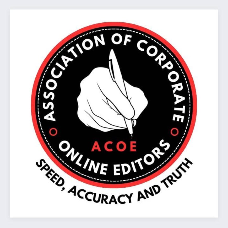 Association of Corporate Online Editors (ACOE) Sets to Hold‎ 2025 Investiture Public Lecture/Awards ‎