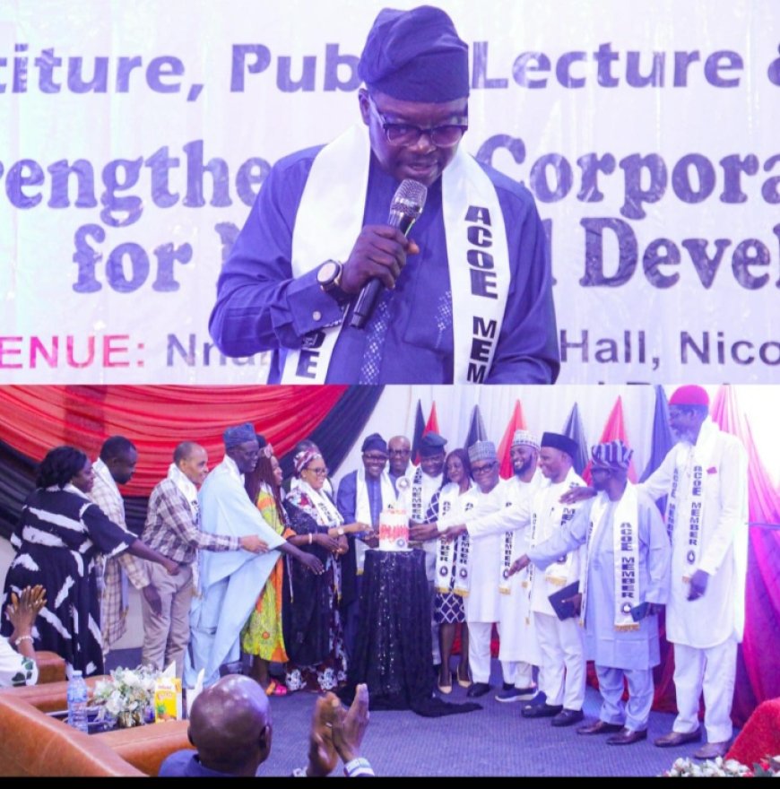 Stakeholders Praise ACOE Visionary leadership at the 2025 Investiture Public Lecture, Awards