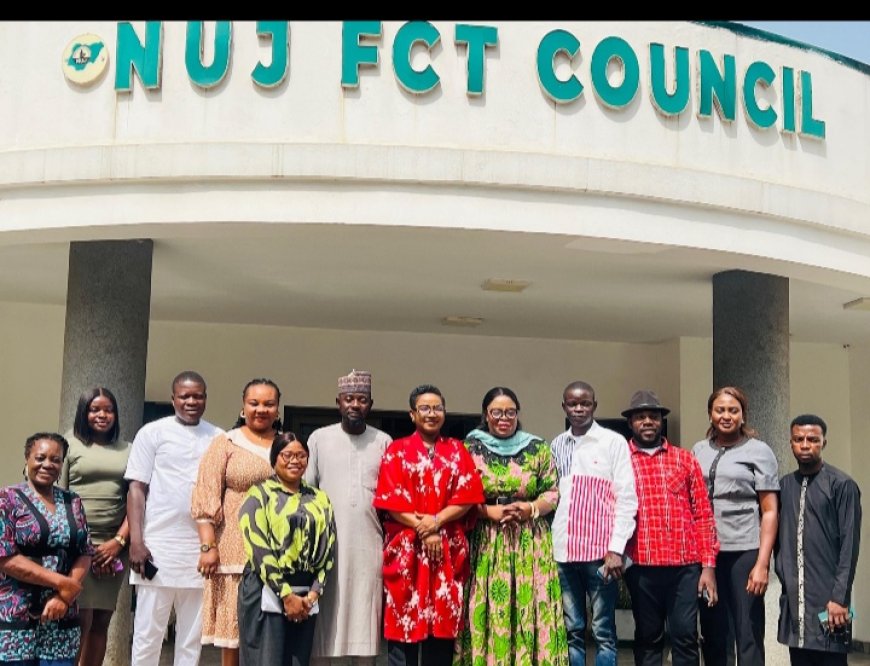 GSAI Visits NUJ FCT, Demands Mandatory 5% Media Quota to Amplify Women’s Voices in Nigeria