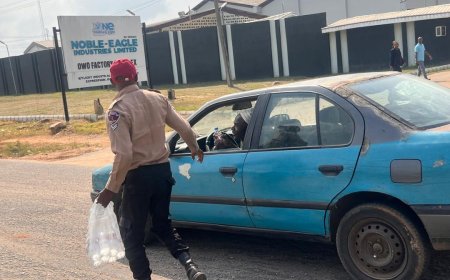 Yuletide Relief on the Highways: Motorists Hail FRSC’s Free Water Campaign