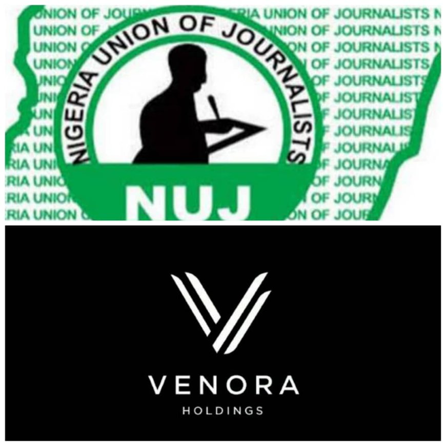 Venora Holdings Partners NUJ, Pledges Stronger Support for Media Development