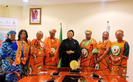 NAWOJ Honours Women Affairs Minister with ‘Trailblazer in Women Political Representation’ Award
