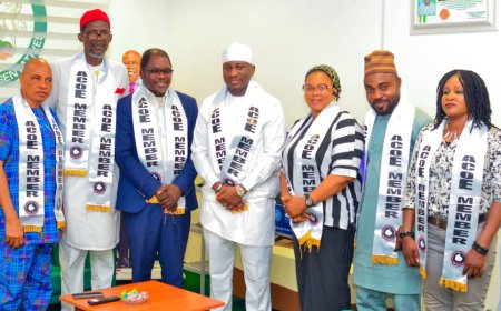 ACOE Honours Hon. Ehindero as Lawmaker Pledges Collaboration with Online Editors to Drive National Development