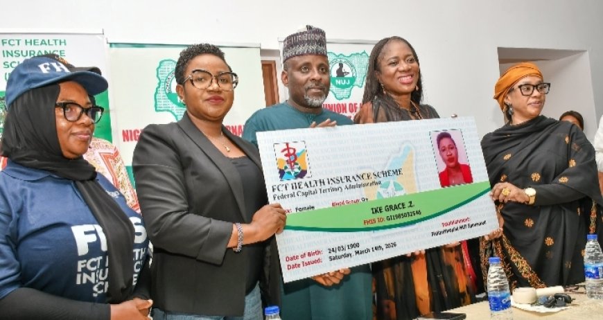 NUJ FCT Takes Welfare Drive Further with Health Insurance for Members
