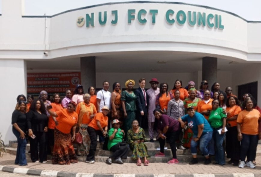 NAWOJ FCT Partners German Embassy to Strengthen Women Journalists’ Capacity in Gender-Sensitive Reporting