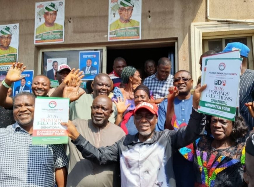 Senator Abba Moro Picks Nomination Form, Pledges Sustained Quality Representation