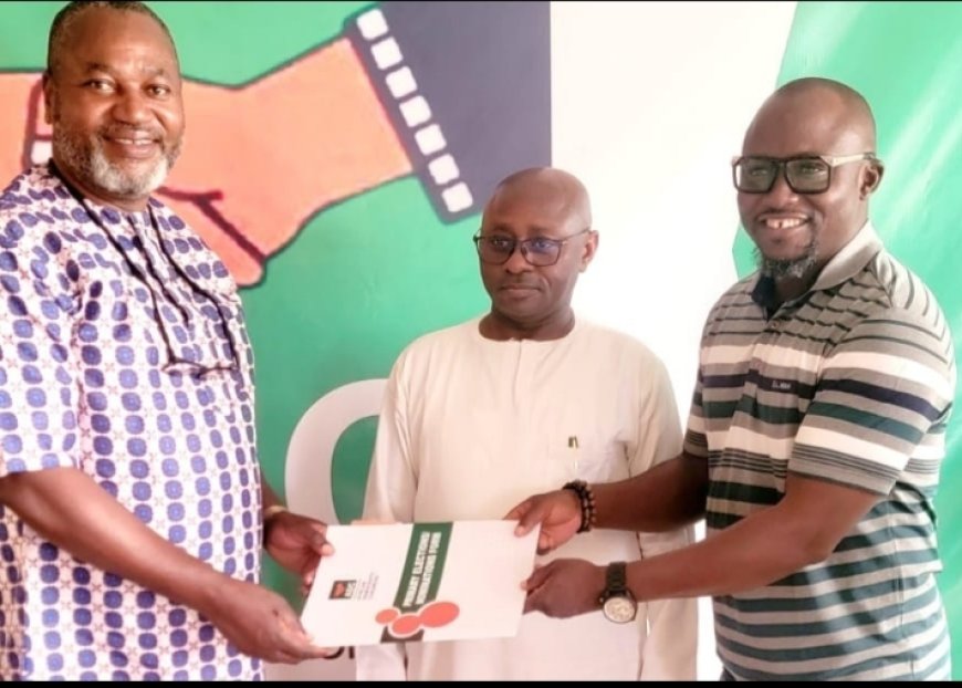 ADC Aspirant Nelson Ogbu Picks Nomination Form for Ado State Constituency Seat
