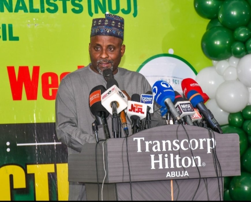 2026 Press Week: NUJ President Demands Better Welfare, Protection for Journalists