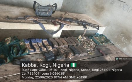 KOGI INTERCEPTS CACHE OF ARMS, THWARTS PLANNED RETALIATORY ATTACK BY CRIMINAL NETWORKS