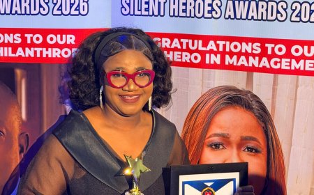 GRACE IKE, BAGS SILENT HERO IN MANAGEMENT AWARD
