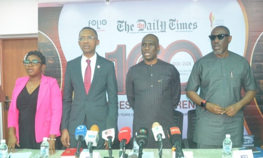 Grace Ike Celebrates Daily Times Centenary, Advocates Ethical Journalism