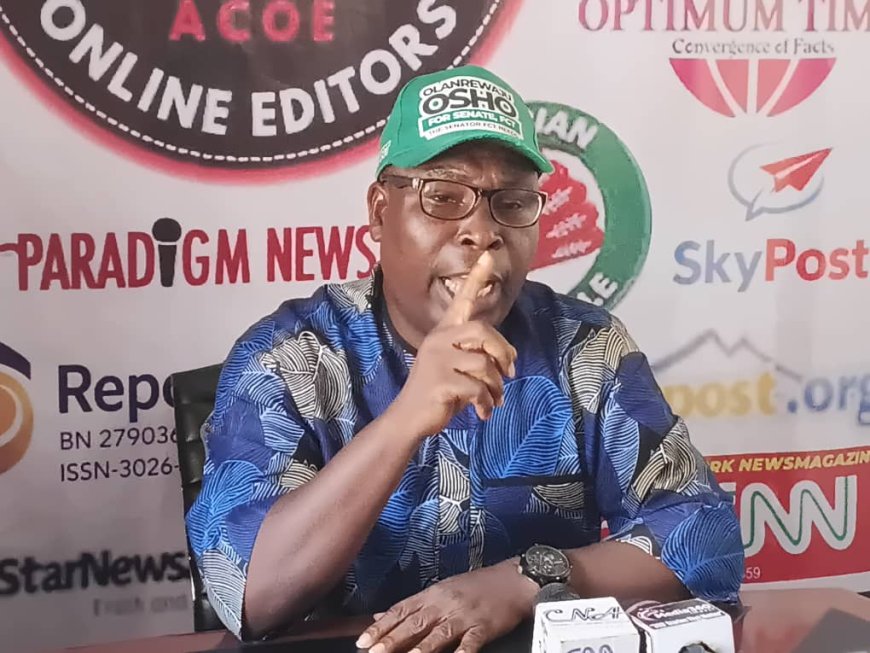 Osho Pledges to Transform FCT, Calls for People-Centred Representation