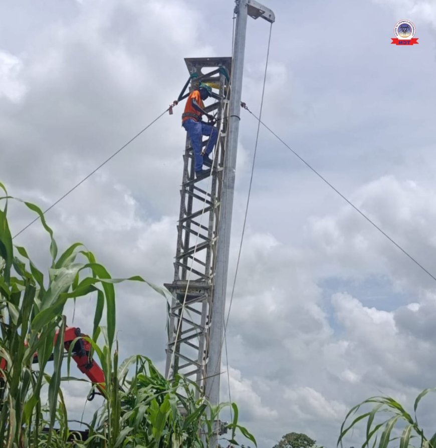 TCN Records Progress in Rehabilitation of Kainji–Birnin Kebbi 330kV Transmission Line