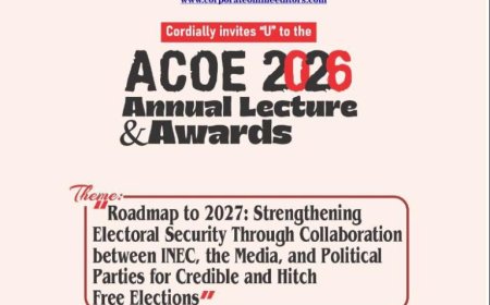 ACOE Sets to Mark 2026 Annual Lecture and Awards in November 19th